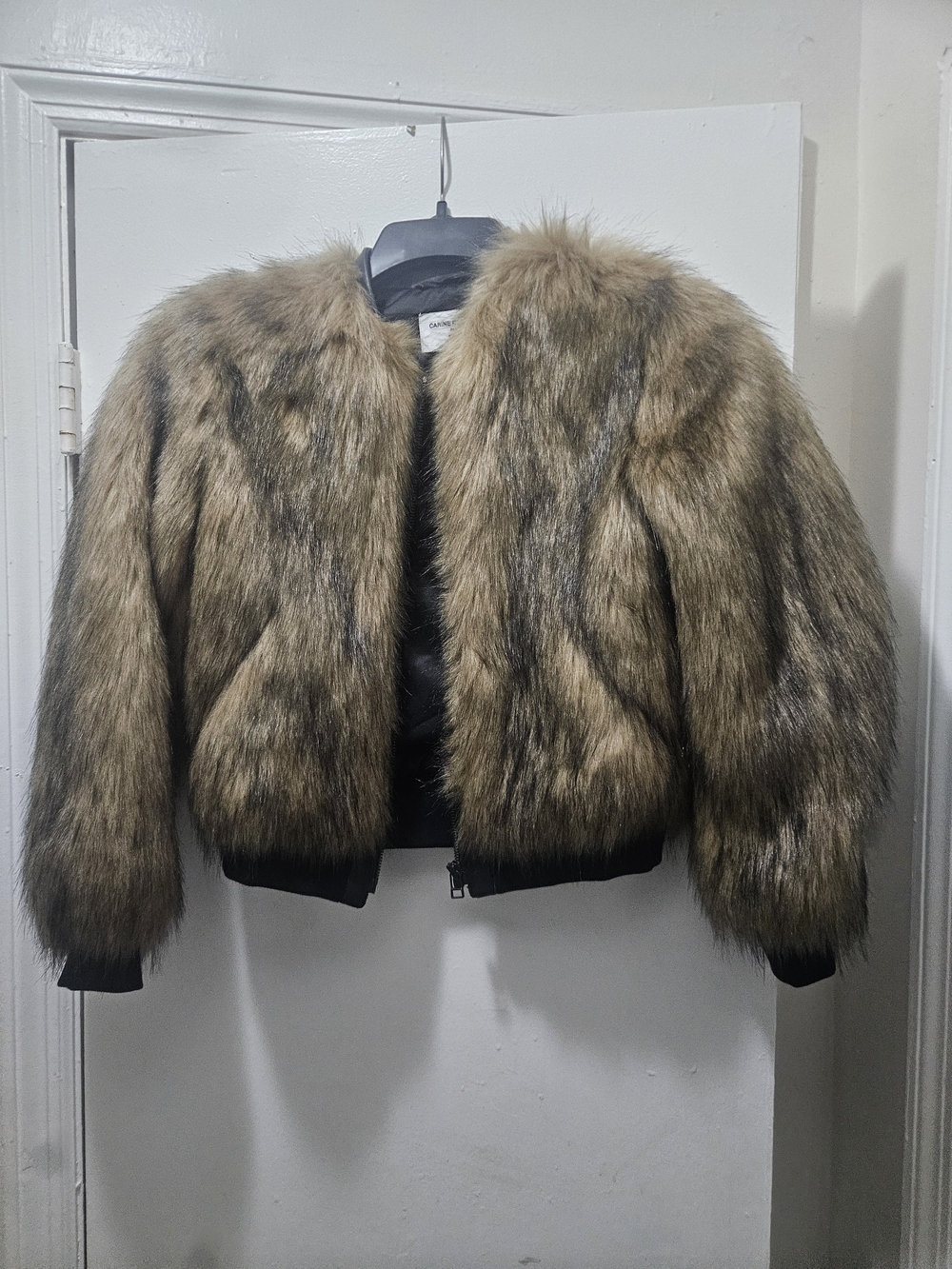 Carina Roitfeld × Uniqlo Faux Mink Jacket